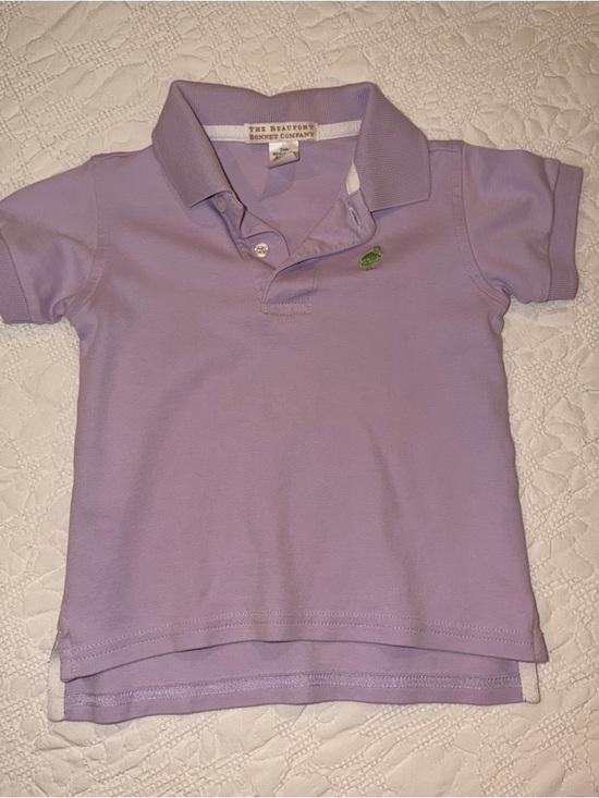 The Beaufort Bonnet Company Other - The Beaufort Bonnet Company Lavender Girls' Polo Shirt